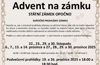 2025-11-12- Advent na zámku Opočno